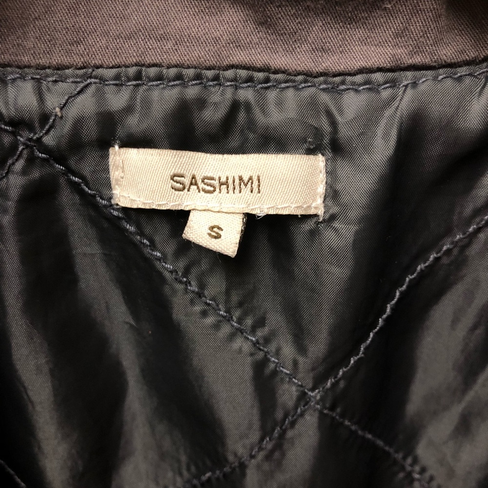 Utility Jacket Military Style Grey - Picture 3 of 6